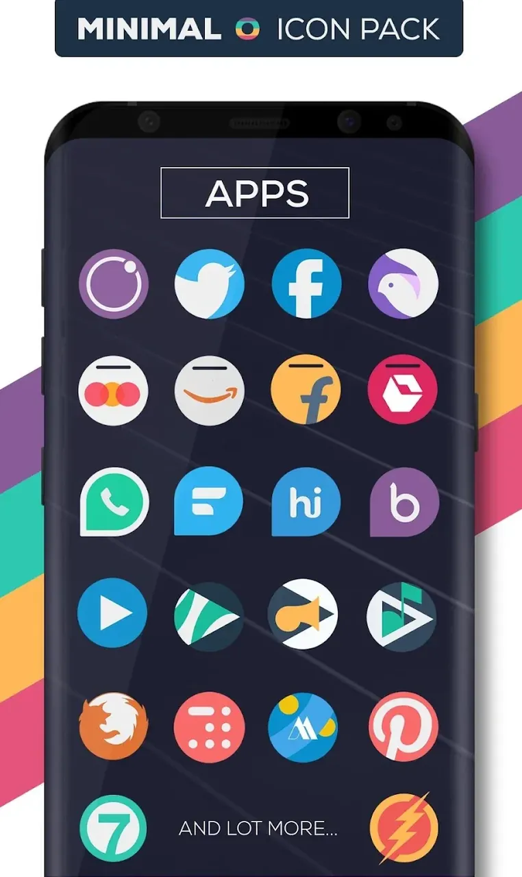 Aperçu 5 de Minimal O Icon Pack