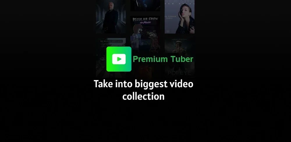 Capture d'écran 1 de l'application Premium Tuber