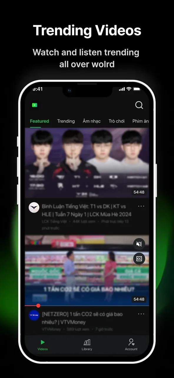 Capture d'écran 2 de l'application Premium Tuber