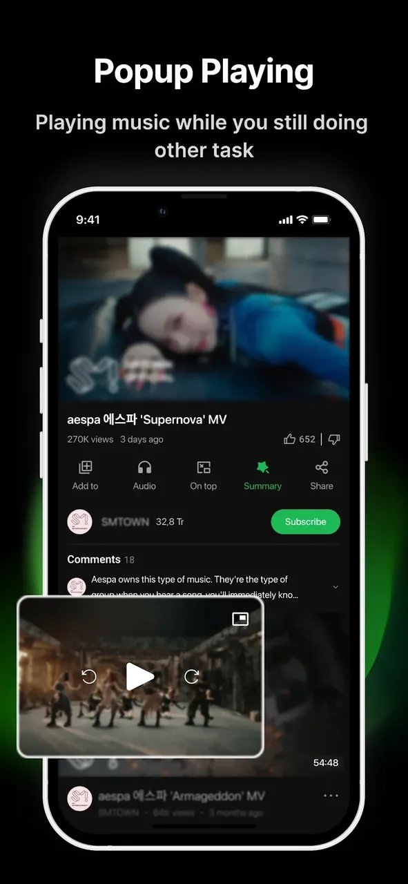 Capture d'écran 4 de l'application Premium Tuber