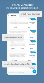 Capture d'écran de l'interface Tincat Browser 3