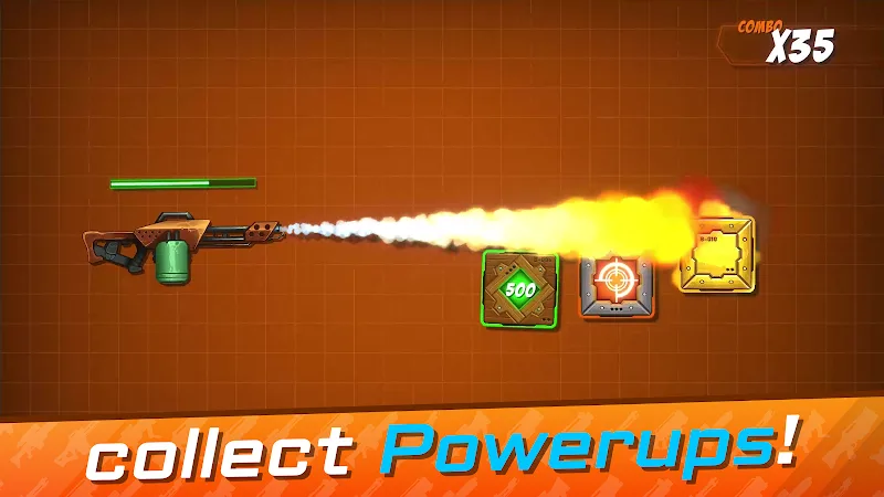 Capture d'écran du gameplay de Shoot the Box: Gun Game 3
