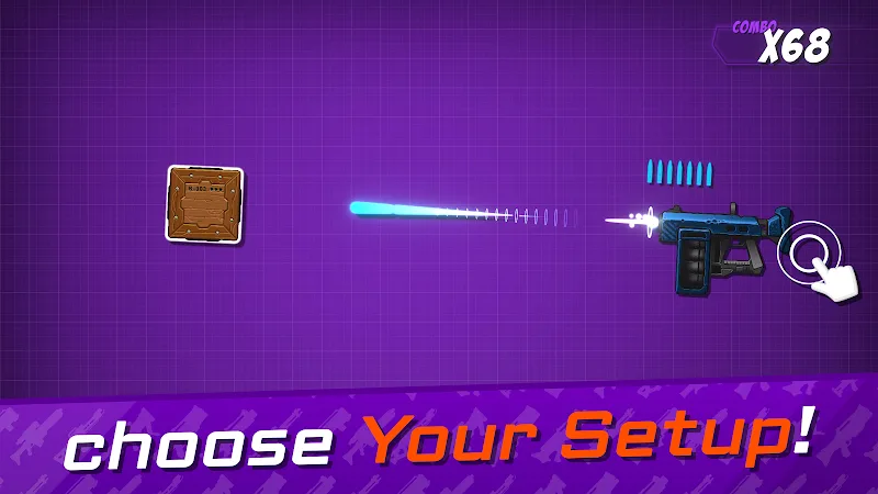Capture d'écran du gameplay de Shoot the Box: Gun Game 5