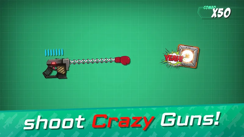 Capture d'écran du gameplay de Shoot the Box: Gun Game 6