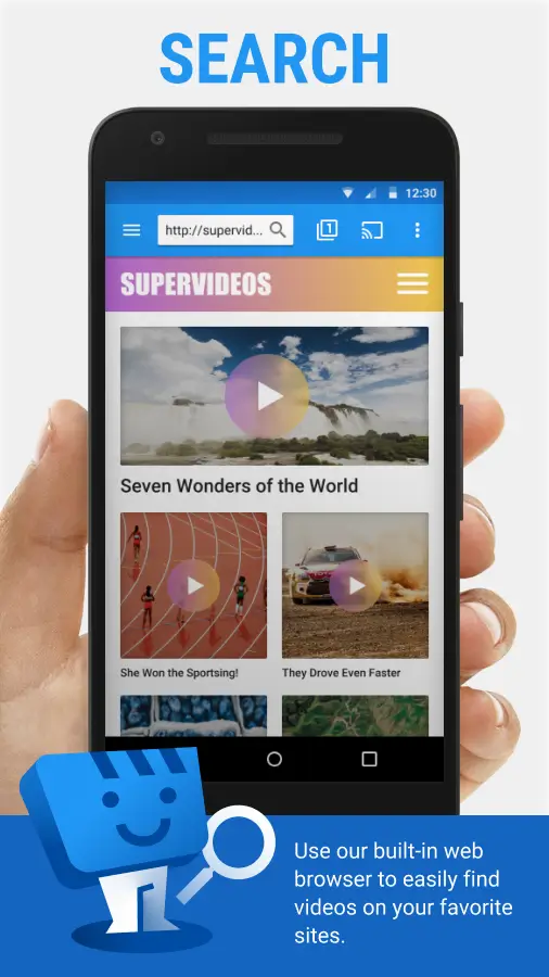 Screenshot Web Video Cast 2