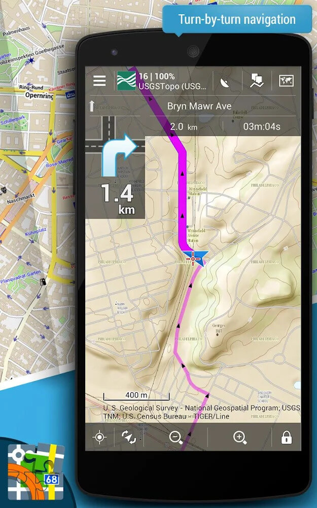 Capture d'écran 4 de l'application Locus Map Pro