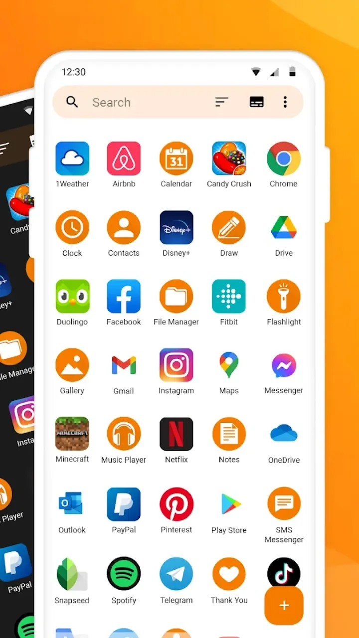 Capture d'écran de l'application Simple App Launcher 4