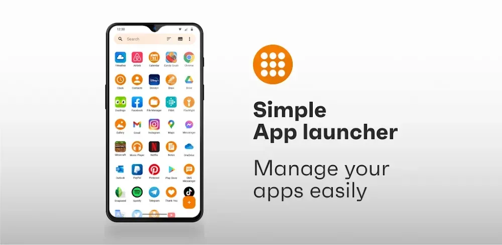 Capture d'écran de l'application Simple App Launcher 1