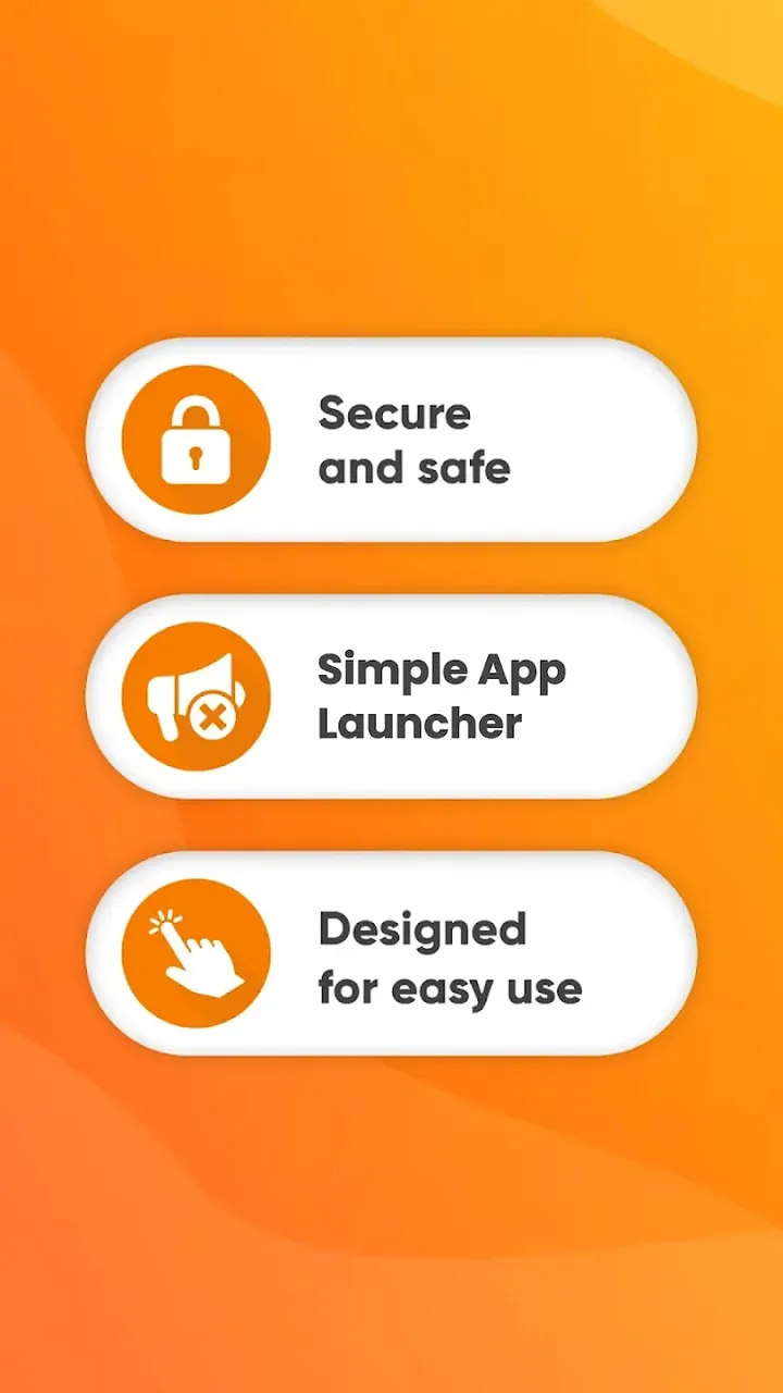 Capture d'écran de l'application Simple App Launcher 2