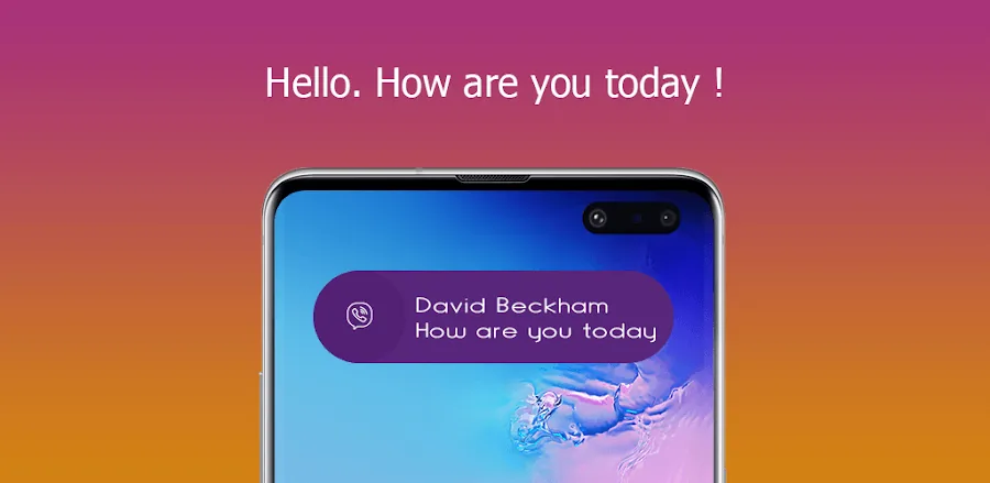 Galaxy Notification Dynamic capture d'écran 1