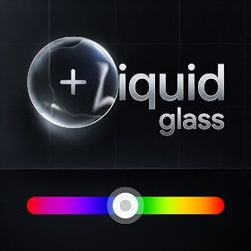 Liquid Glass Widgets : Blur