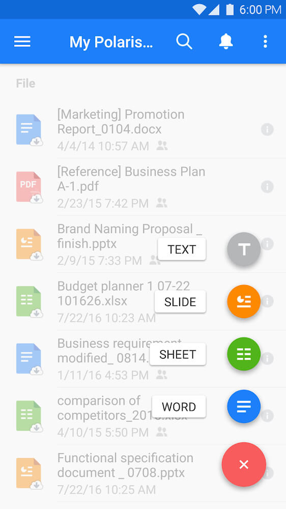 Polaris Office screenshot 2