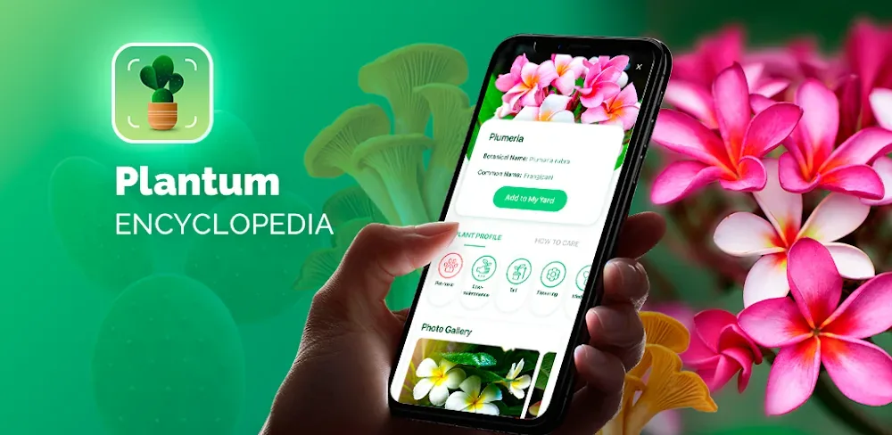 Capture d'écran de l'application Plantum 1