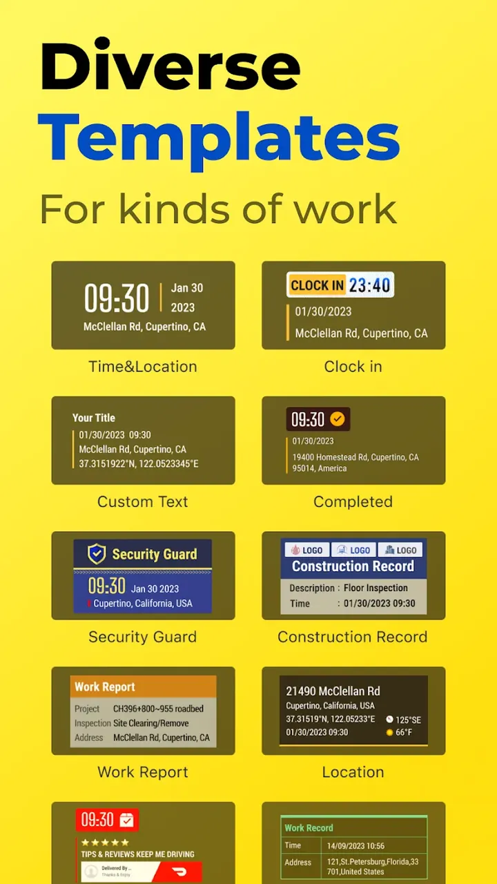 Capture d'écran 5 de Timemark: Photo Proof