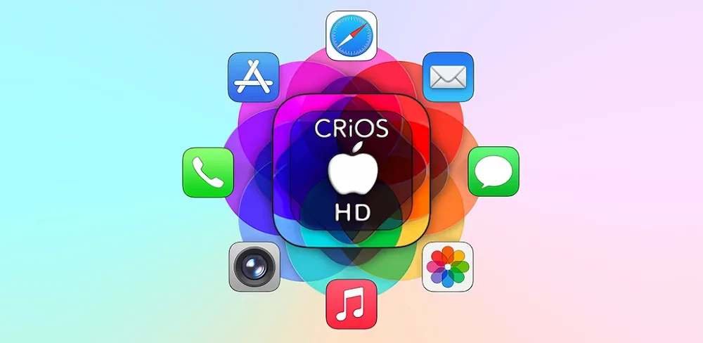 Capture d'écran 1 de CRiOS HD - Icon Pack