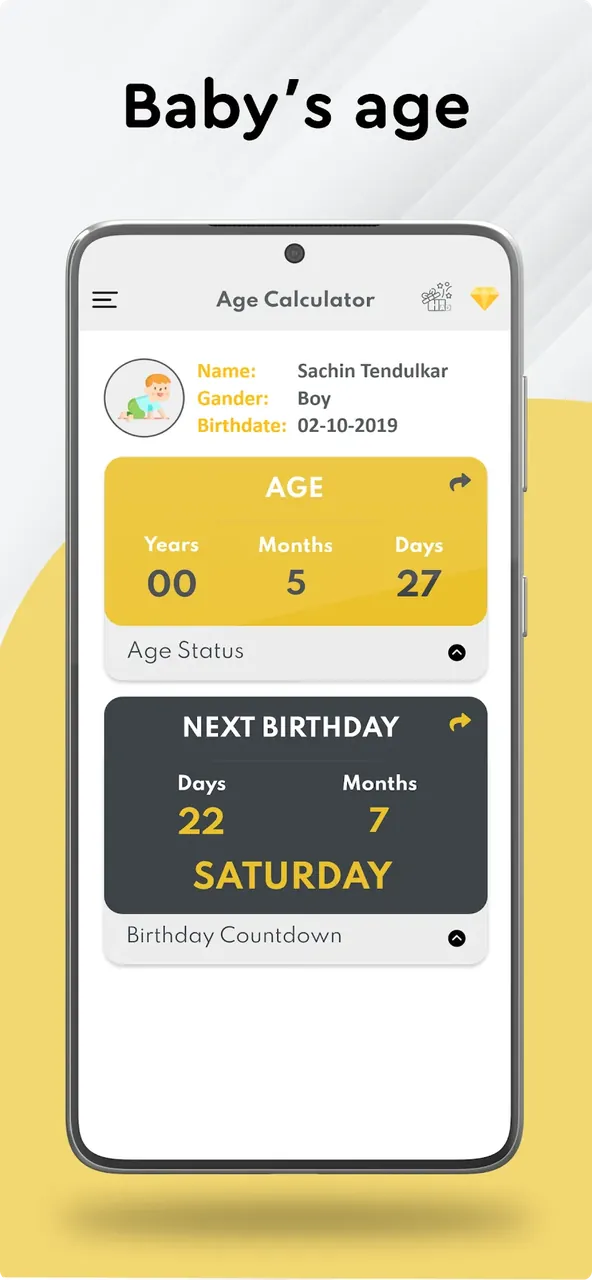 Age Calculator - Date de Naissance capture d'écran 6