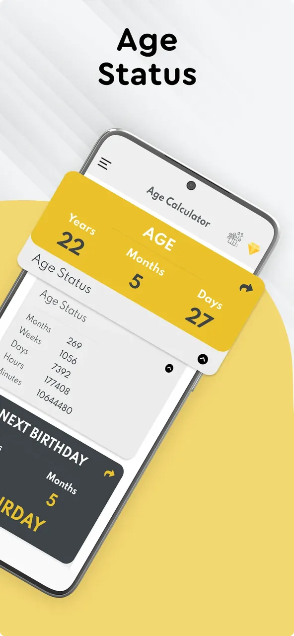 Age Calculator - Date de Naissance capture d'écran 3
