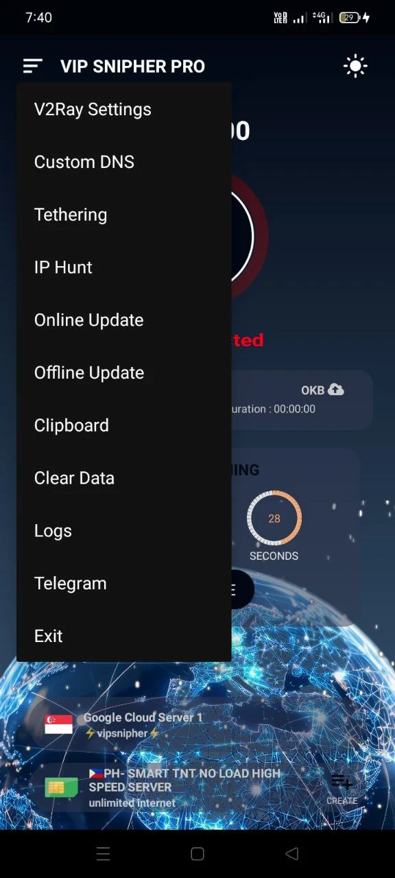 Capture d'écran 3 de VIP Snipher Pro - Tunneling