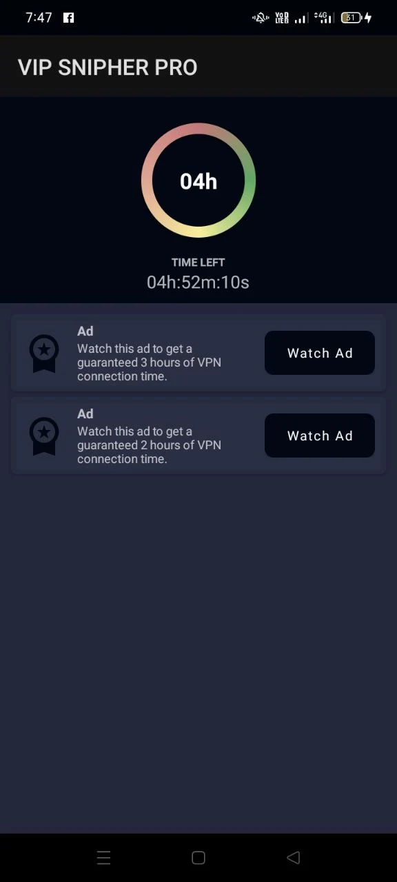 Capture d'écran 2 de VIP Snipher Pro - Tunneling