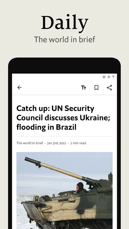 The Economist app preview 4