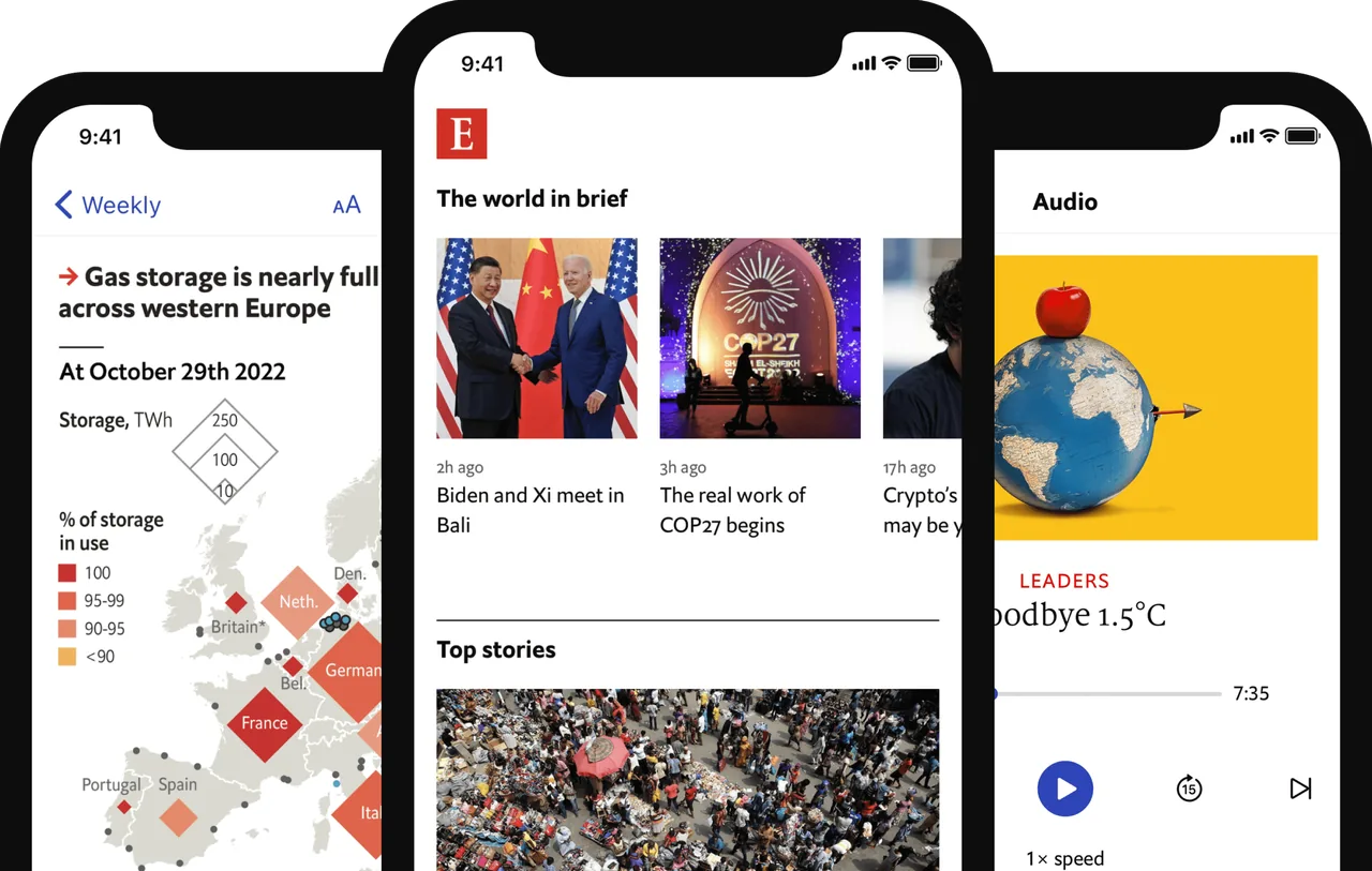 The Economist app preview 1