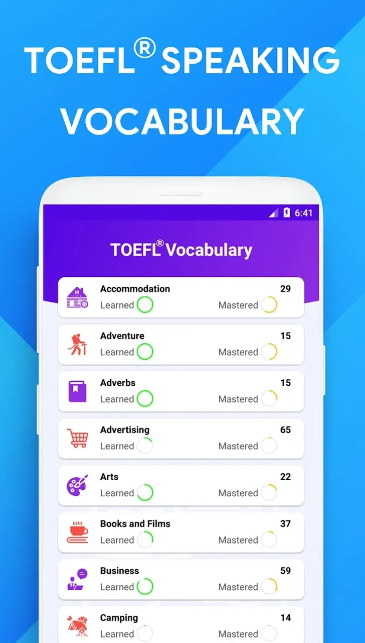 Capture d'écran 6 de l'application Speaking: TOEFL Speaking