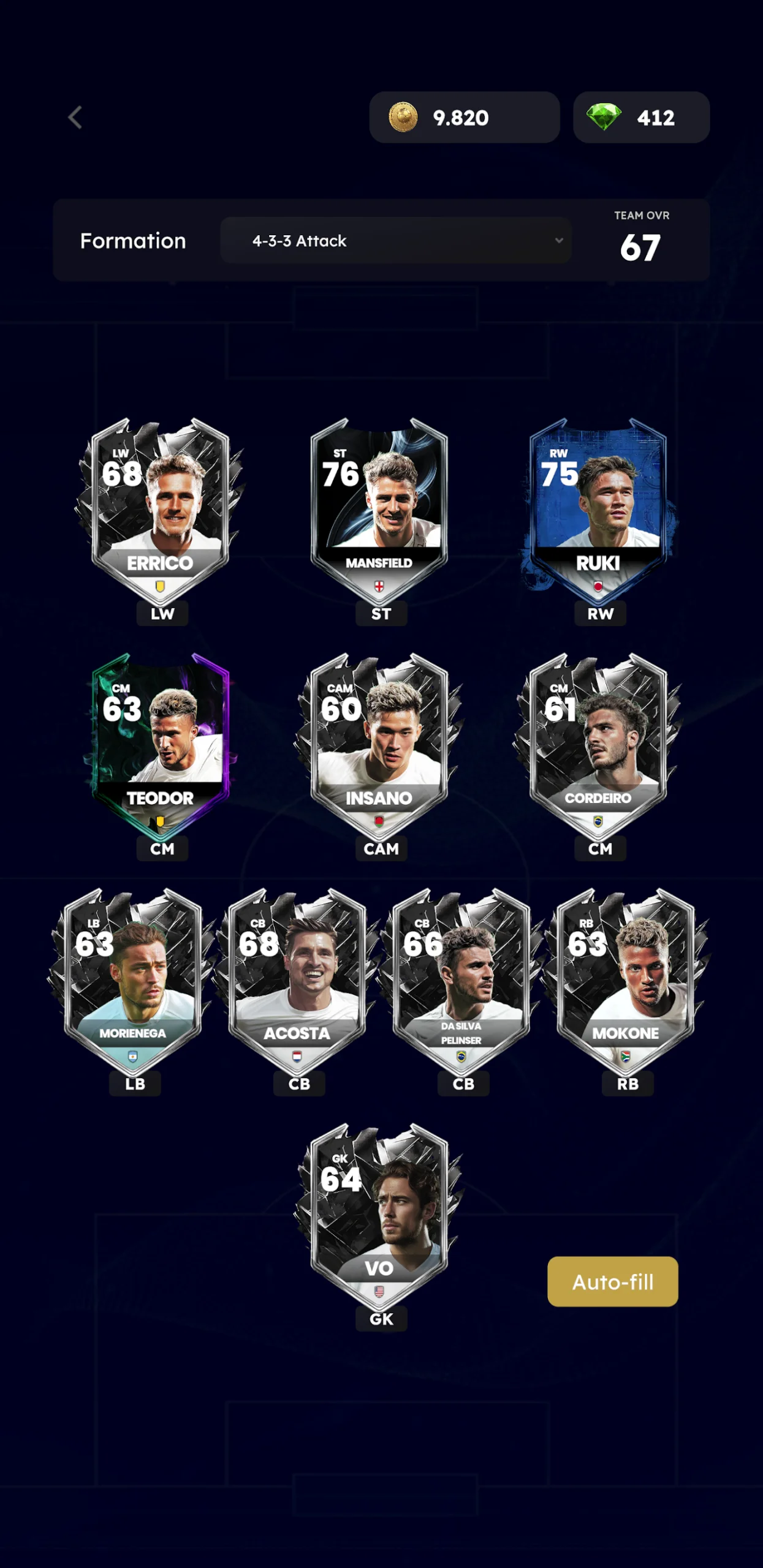 Ultimate XI - Football Game match screenshot 2