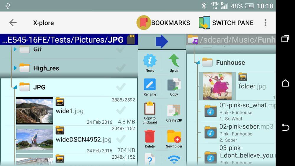 X-plore File Manager preview 2