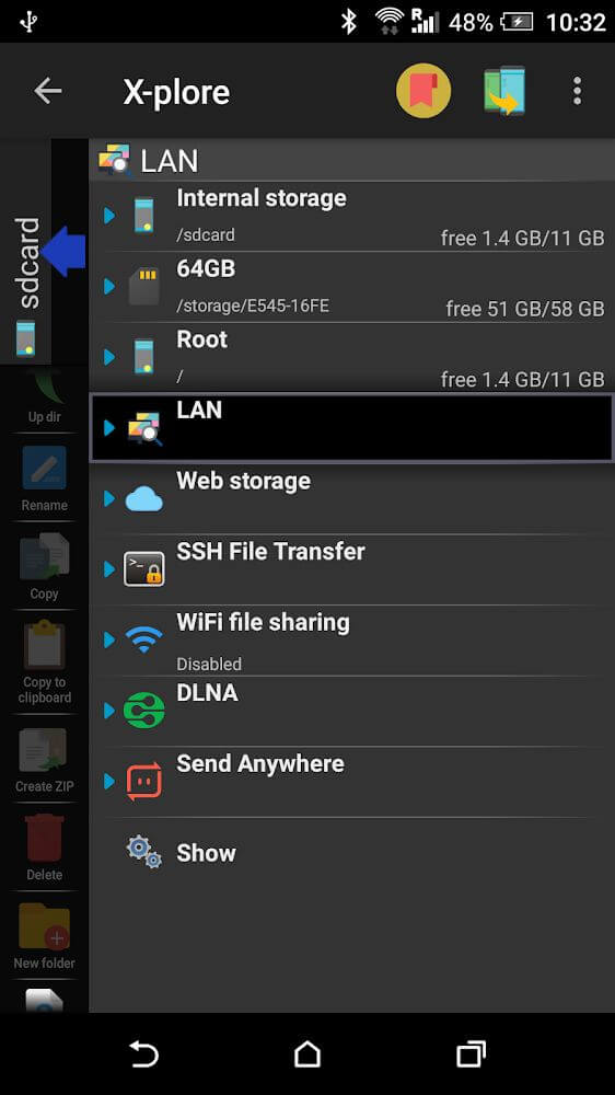 X-plore File Manager preview 7