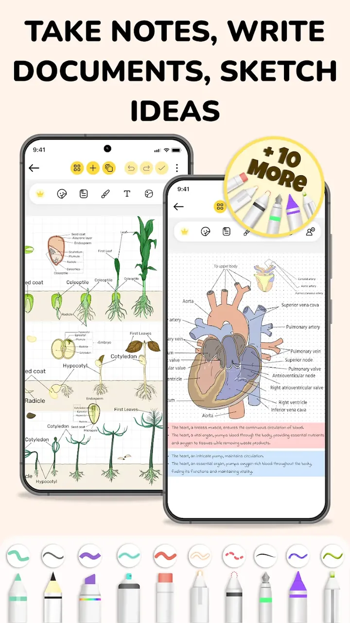 Journal : Notes, Agenda, PDF capture d'écran 6