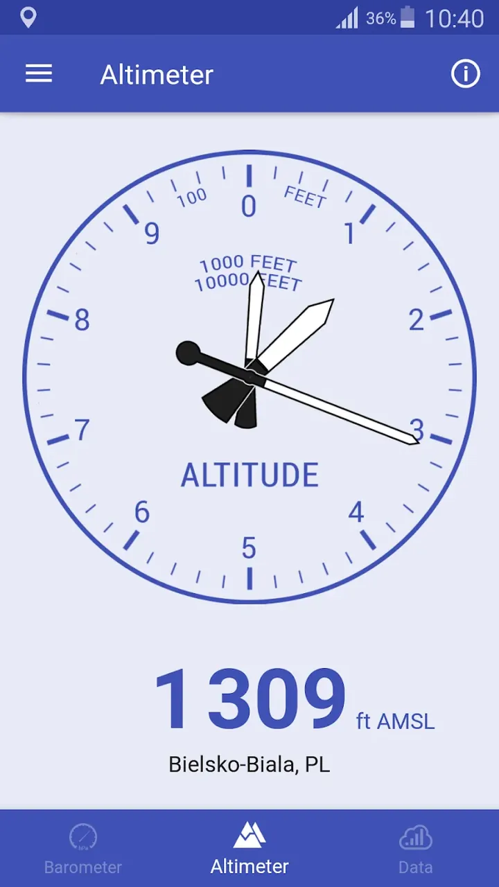 Capture d'écran 4 Barometer & Altimeter