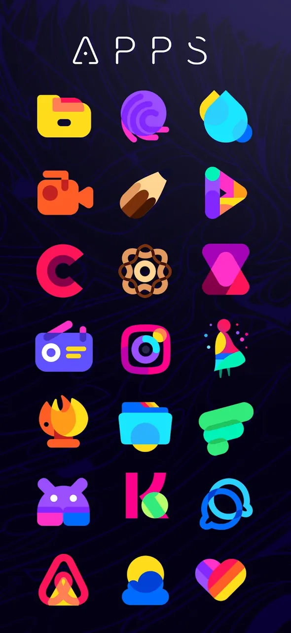 Capture d'écran 6 de Hepta Theme, Icons, Widgets