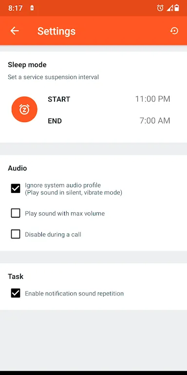 Captura de pantalla 4 de Battery Sound Notification