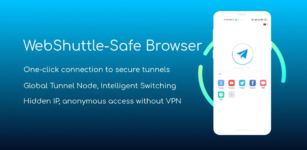 Aperçu 1 de WebShuttle - Private Browser
