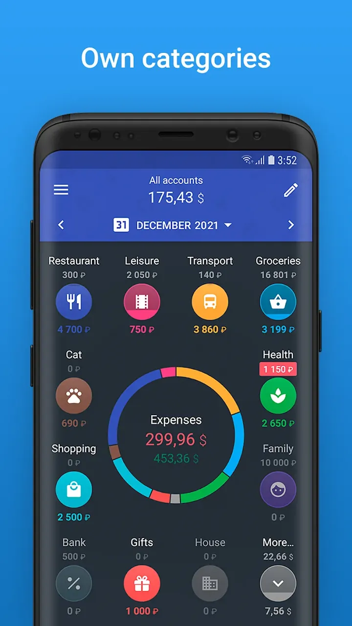 Capture d'écran 2 de l'application 1Money