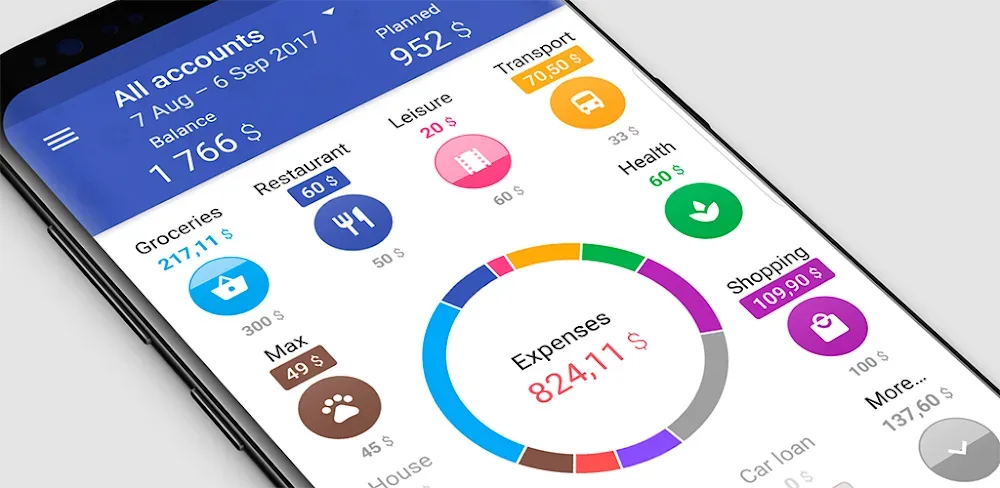 Capture d'écran 1 de l'application 1Money