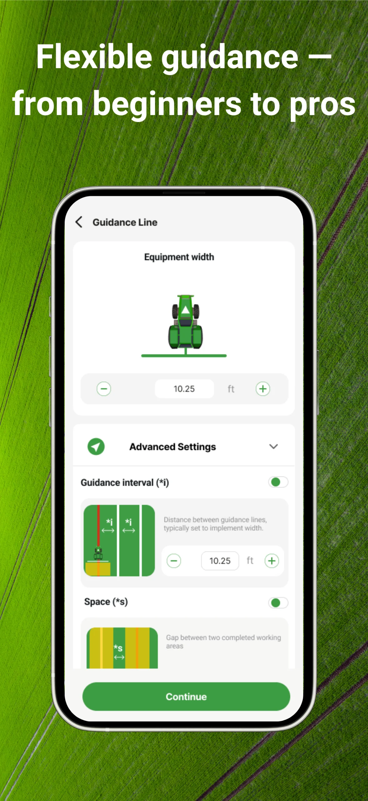 Capture d'écran 4 : Tractor GPS - GLandNav