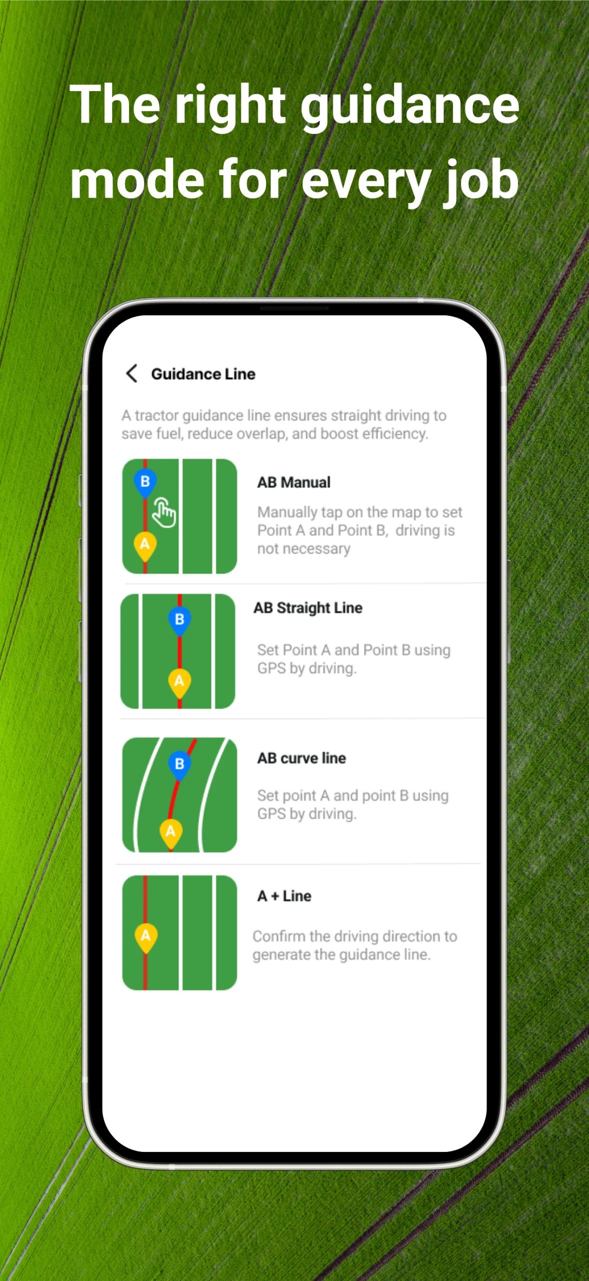 Capture d'écran 3 : Tractor GPS - GLandNav