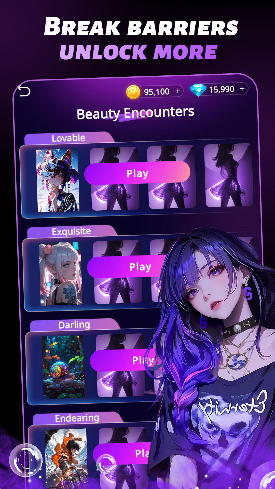 Desire Girls: Mahjong Match capture d'écran 5