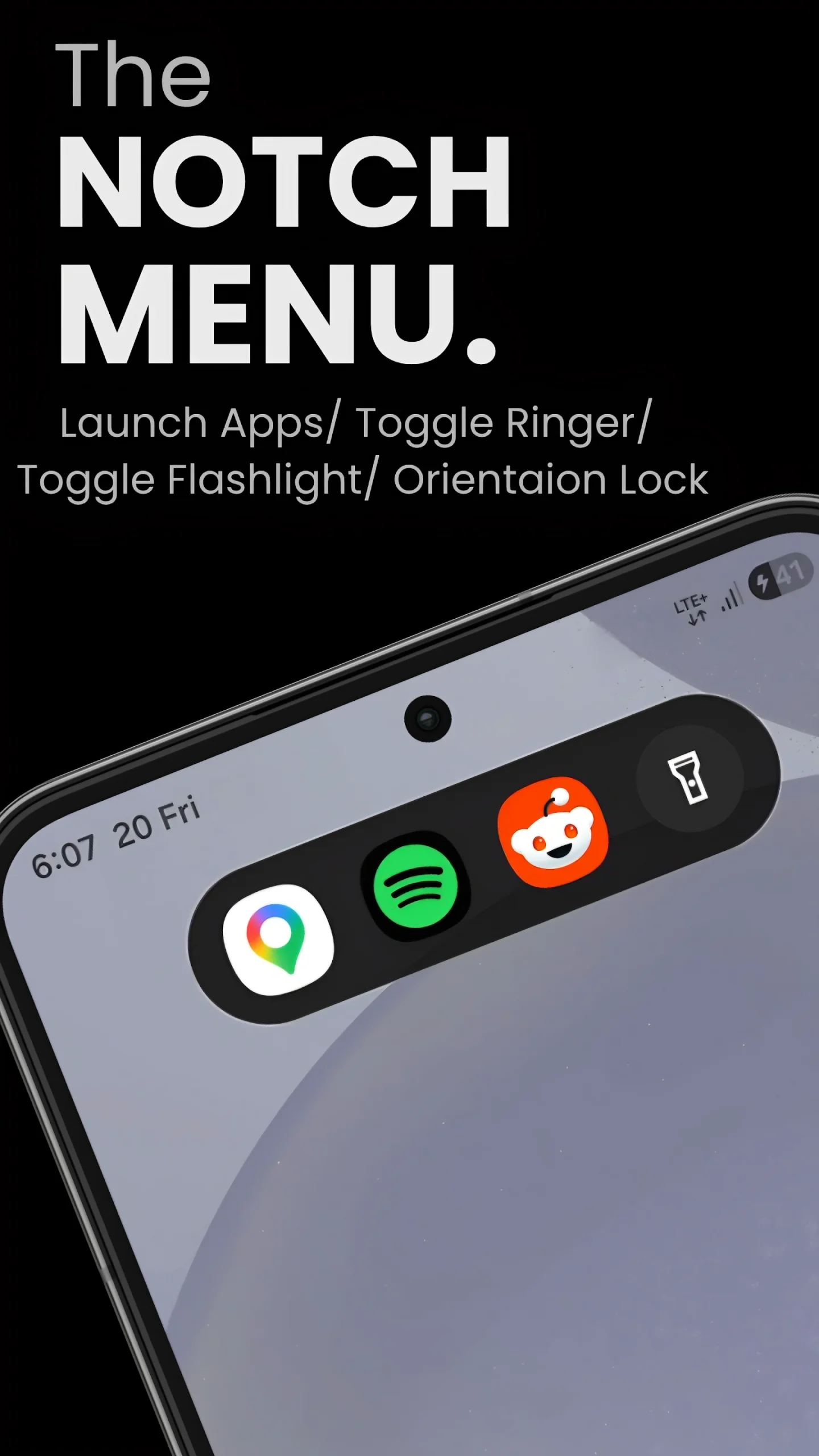 Capture d'écran 5 de Notch Touch: Dynamic Gestures