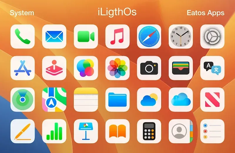 Capture d'écran 2 de iLightOS 18 - Icon Pack