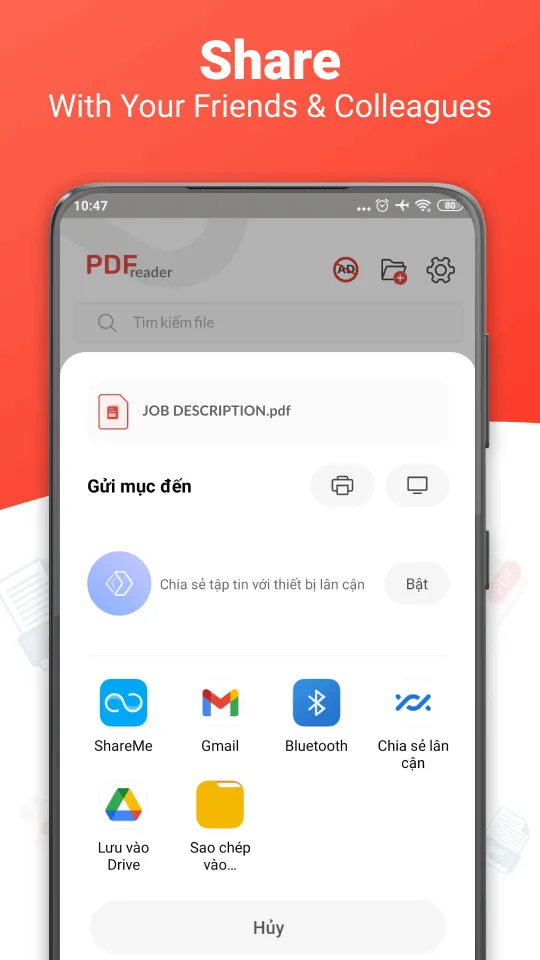 Capture d'écran de l'application PDF Expert – PDF Reader 7