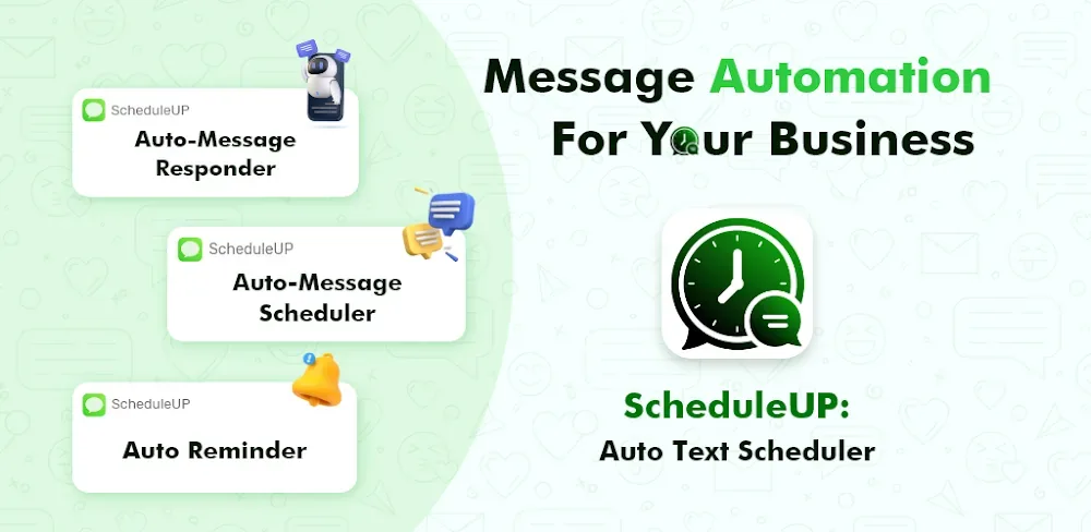 ScheduleUP : Auto Text Reply capture d'écran 1