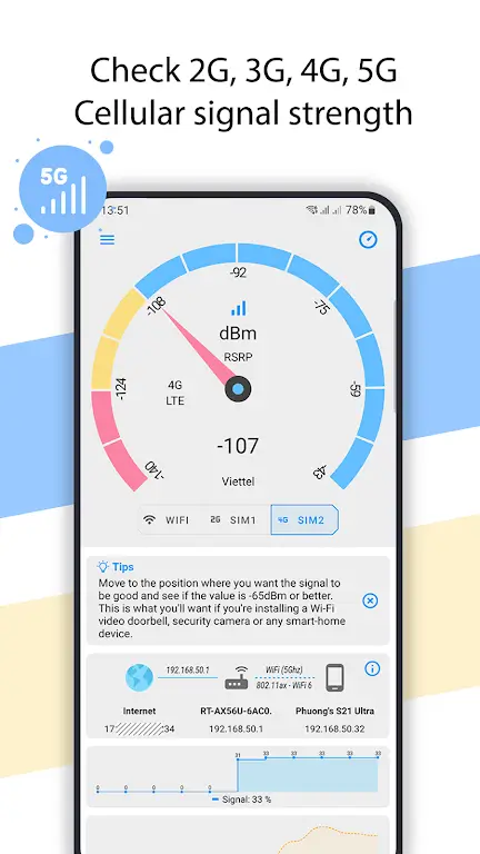 Capture d'écran de prévisualisation 7 de Net Signal Pro