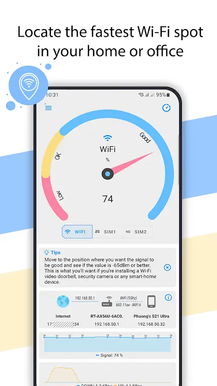 Capture d'écran de prévisualisation 6 de Net Signal Pro