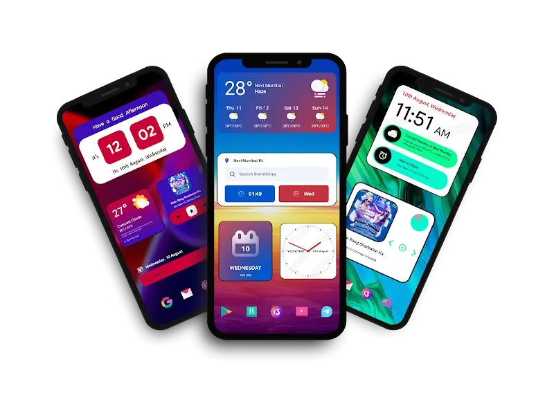 Aperçu de l'interface MiUI 14 KWGT 4