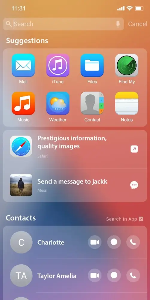 HiPhone Launcher: Phone 15 Capture d'écran 5