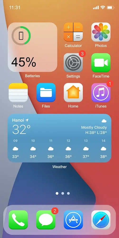 HiPhone Launcher: Phone 15 Capture d'écran 4