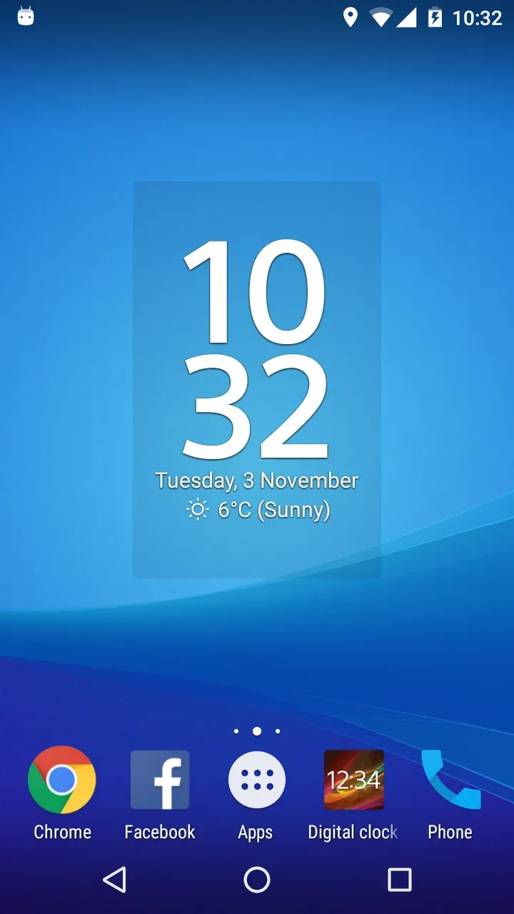 Capture d'écran Digital Clock & Weather Widget 4