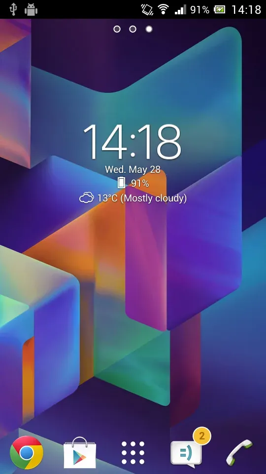 Capture d'écran Digital Clock & Weather Widget 2